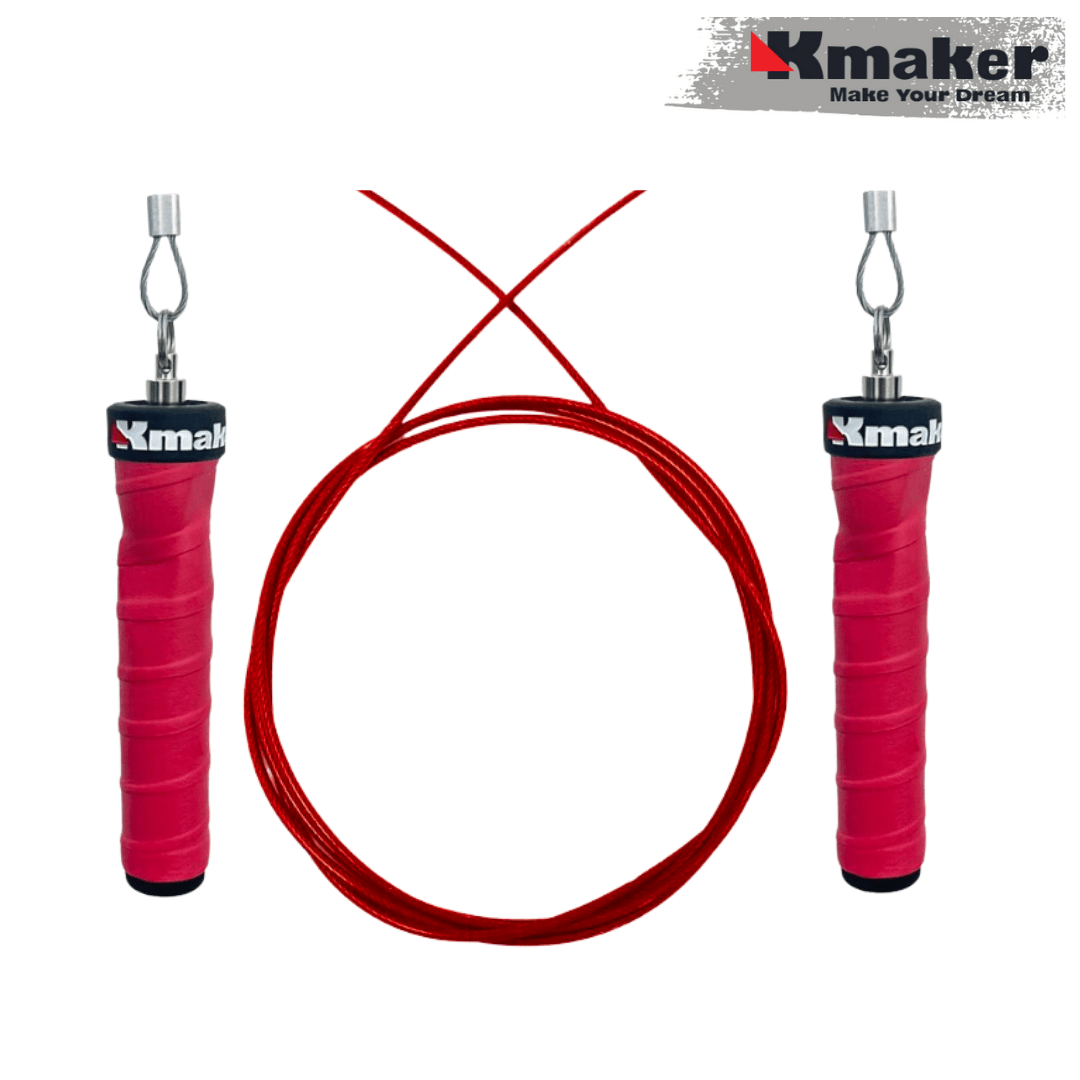 MANOPLA VERMELHA Speed Rope Kmaker MYD